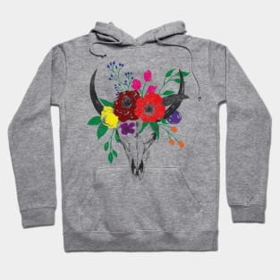 Skull & Flowers Hoodie